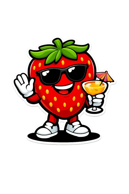 Berry the strawberry mascot