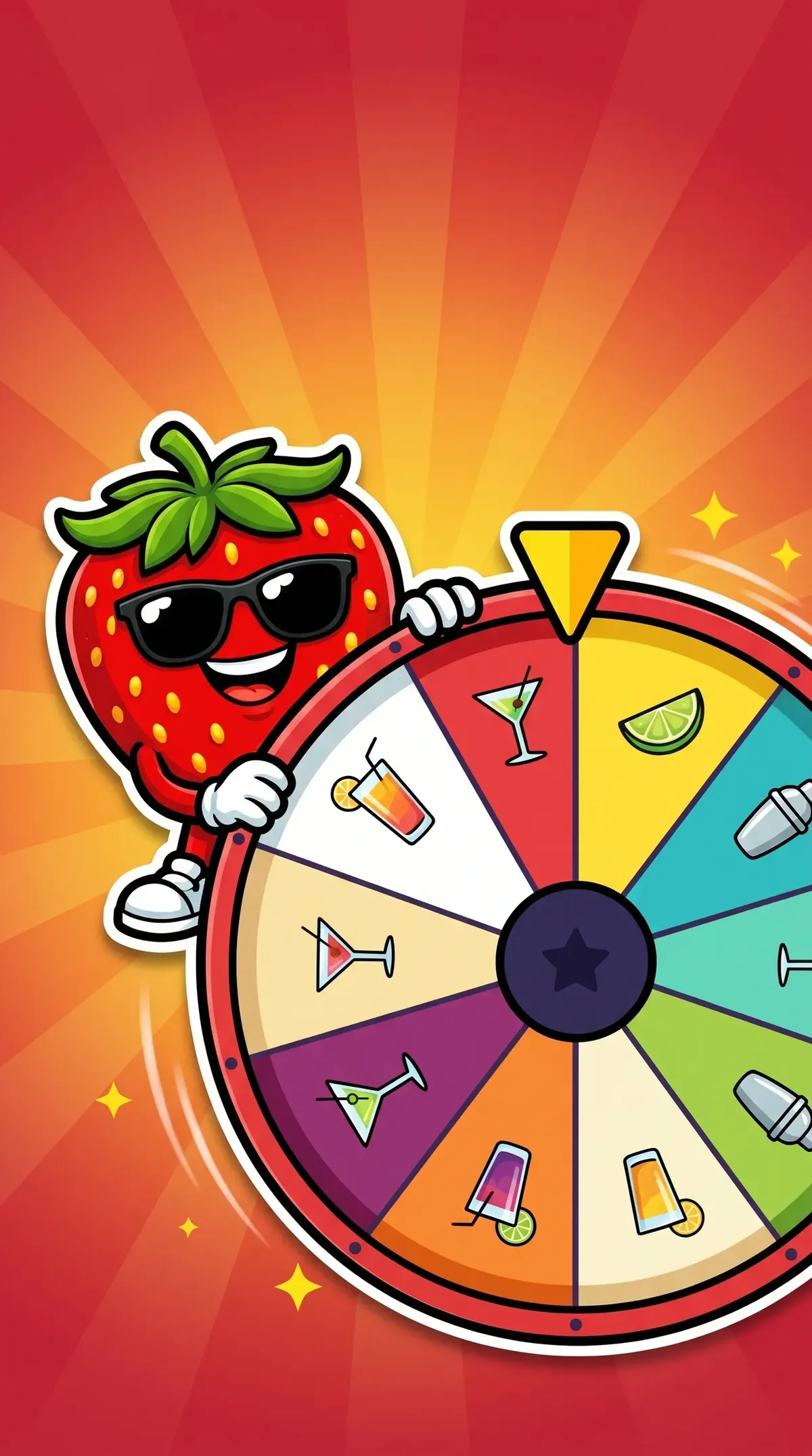 Berry spinning the daily cocktail wheel